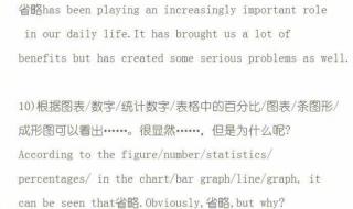 四级作文万能高级句型